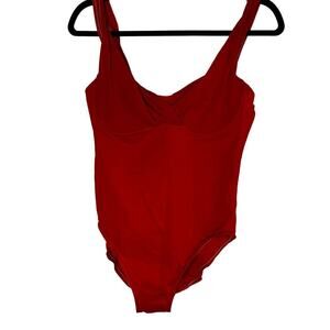 Red Size 14 red Miraclesuit